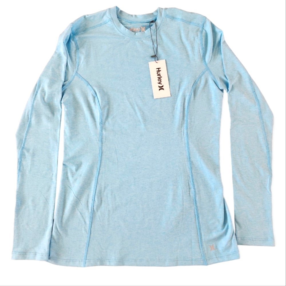 Hurley Women's Long Sleeve Trail Workout Tee